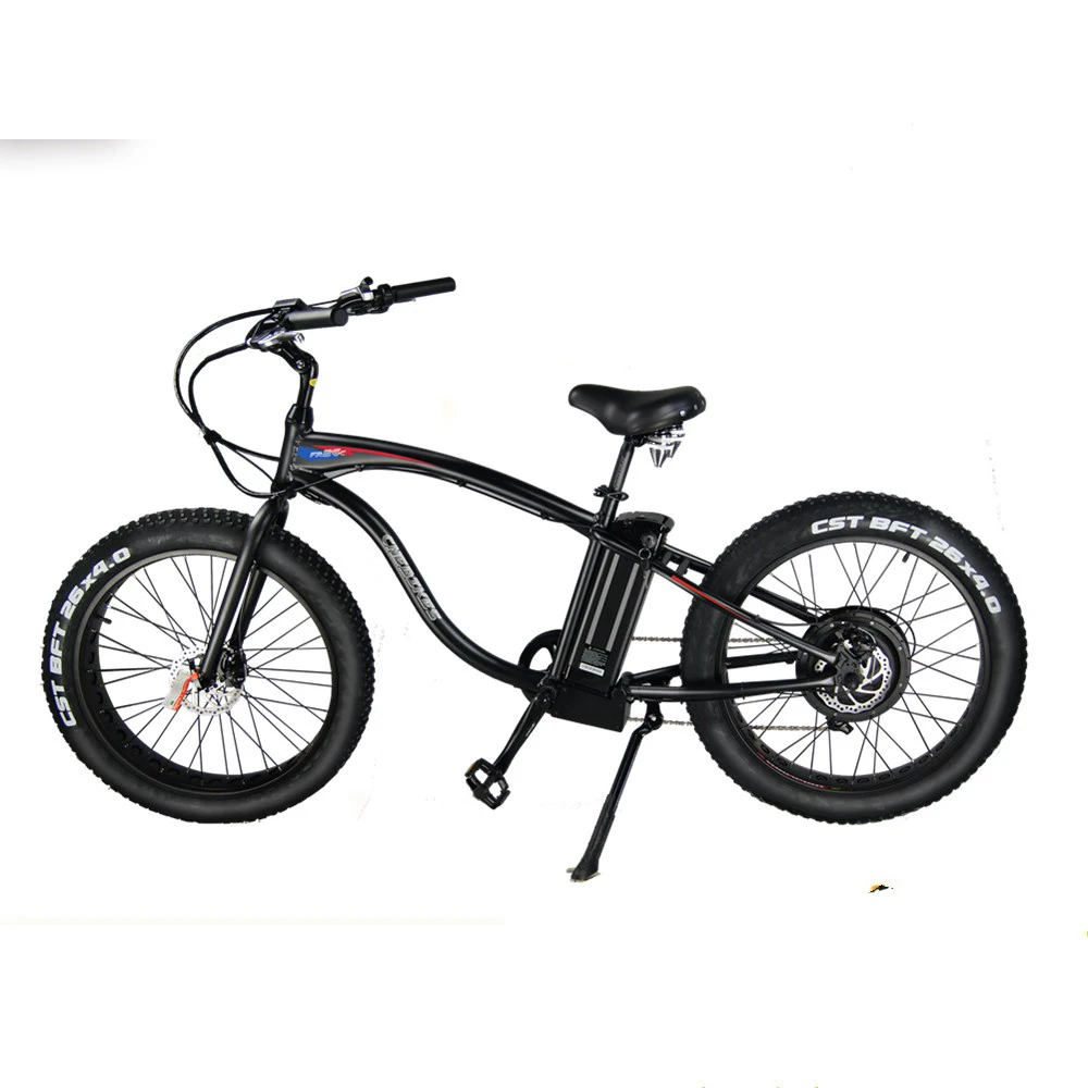 

Fr26c New Design 26*4.0 Snow Fat Tire Bicycle Long Range Electric Bike With Import Cell Battery electric bike eurobike