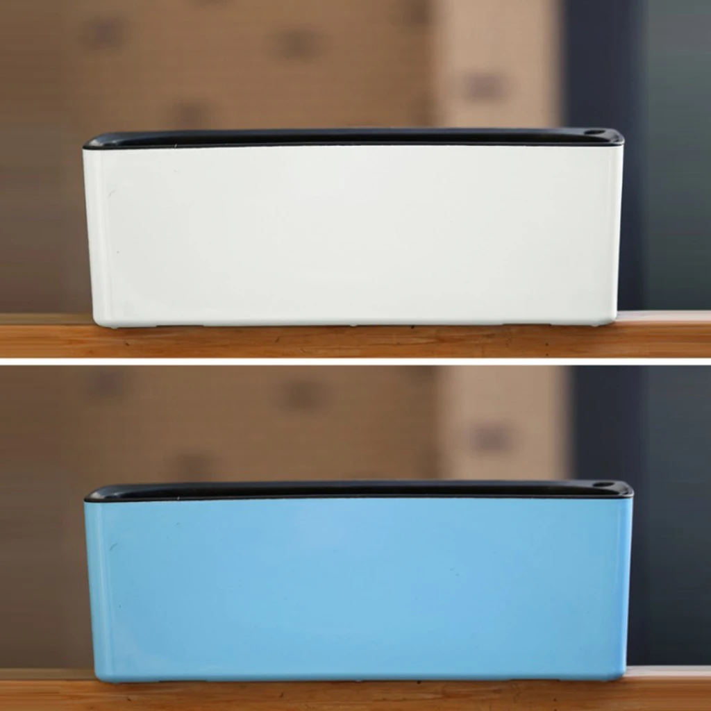 39cm Detachable Self Watering Houseplant & Herb Indoor Rectangular Planter Pot for Home Garden Window Office Shop Ornament