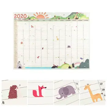 

1pcs 2020 Calendar Wall Calendar 365 Days Countdown Diary Calendar New Arrive Study New Year Plan Schedule Hot Sell