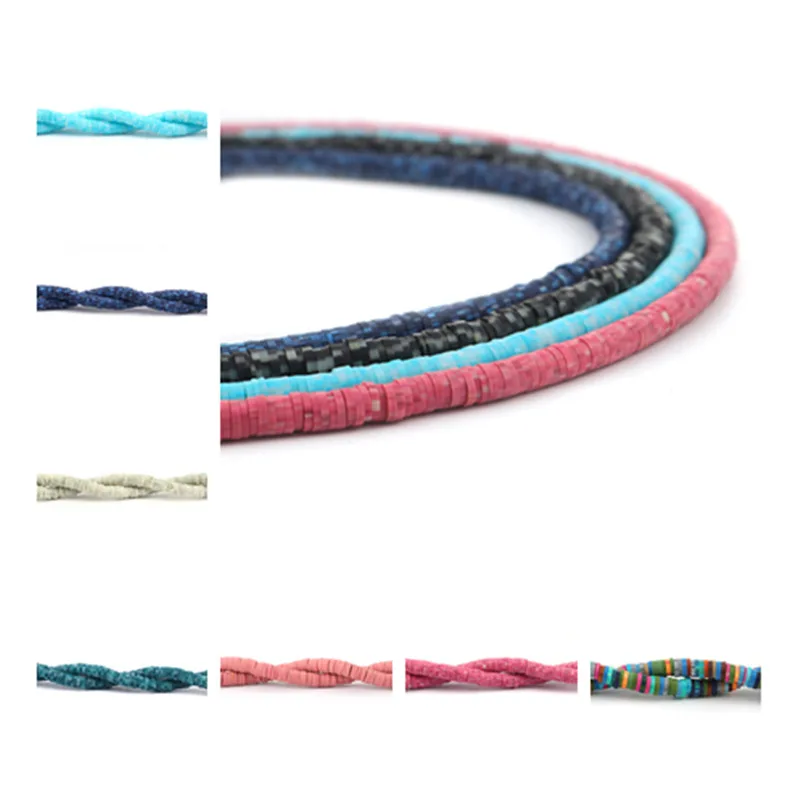 Бусины DoreenBeads из полимерной глины кацуки Круглые серые диаметром 5 мм отверстие: