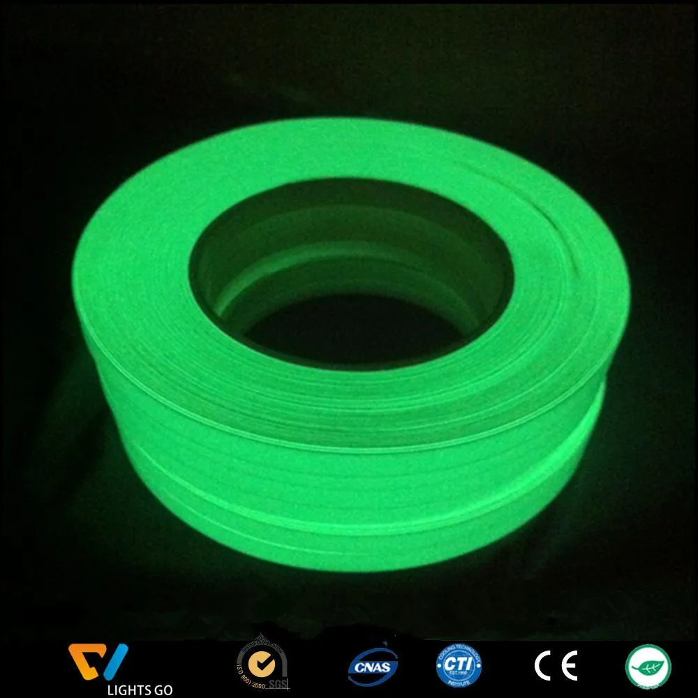 

Manufacturers Direct Selling Noctilucent Tape Fluorescent Green Night Light Article Customizable Every Specification Self-Lumino