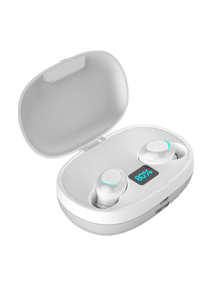 T3S TWS сенсорный Bluetooth наушники светодиодный дисплей 9D стерео беспроводные наушники с шумоподавлением наушники с 2200 мАч