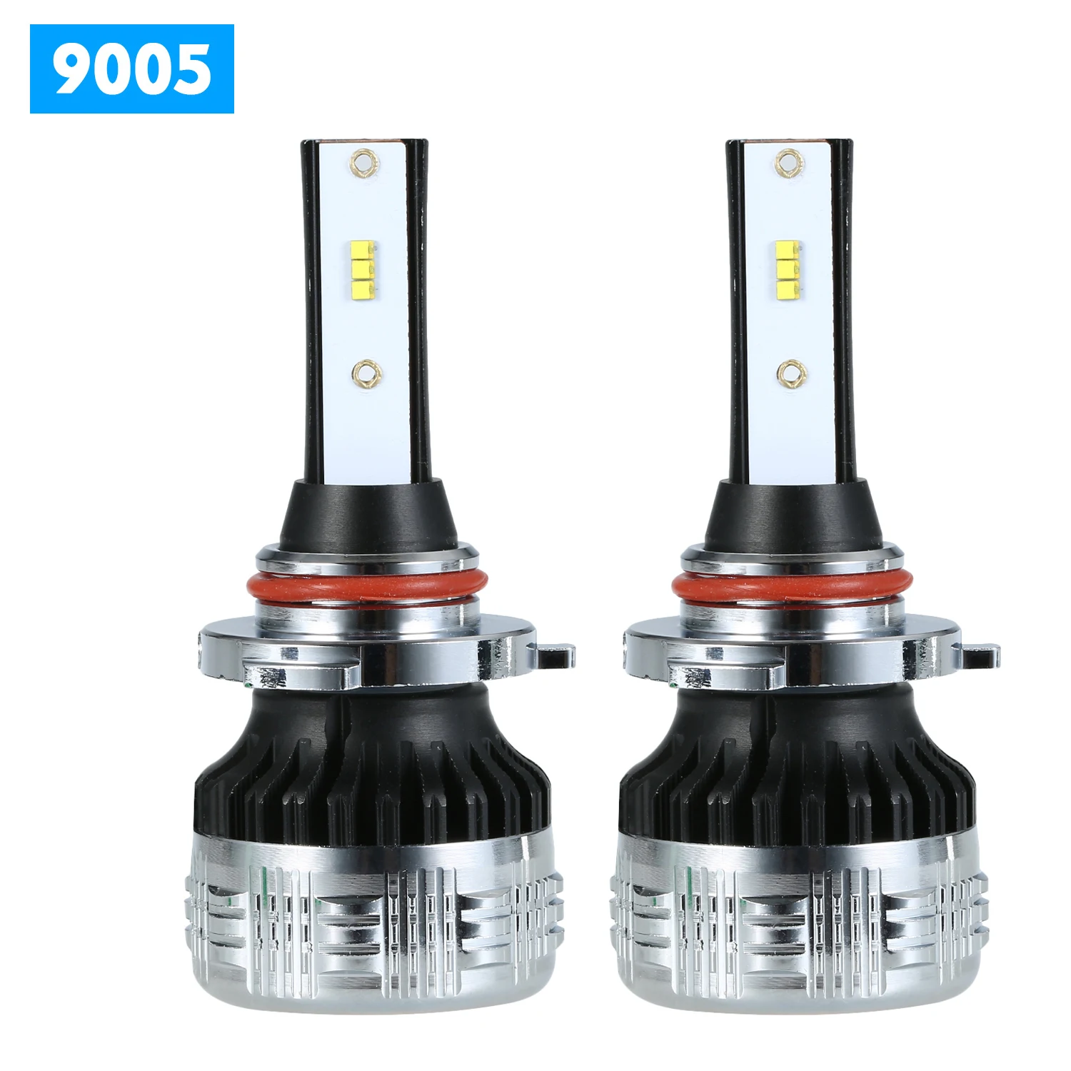 KKMOON 2 шт. Автомобильный светодиодный головной светильник лампы 150W 12000LM 8 V-48 V 9005/H1/H11/H4/H7 Авто налобный мини-фонарь COB Туман светильник Автомобильная Противо-Туманная светильник - Испускаемый цвет: 9005