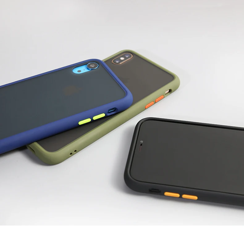 Роскошные контрастного Цвет Рамки Матовый Жесткий ПК чехол для xiaomi redmi note 7 8 6 pro 8t 7a 8a k20 mi a3 обратите внимание; размеры 9 и 10 t 9 lite 8 se чехол