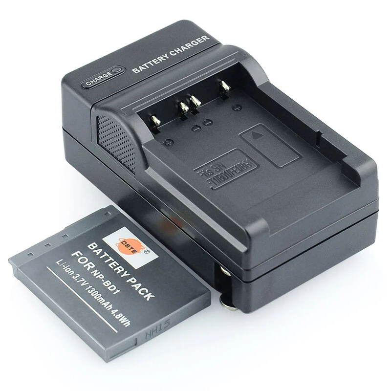 1/2 шт 1300mAh 3,7 V NP-BD1 FD1 DSTE Камера Батарея Зарядное устройство для sony TX1 T2 T70 T77 T90 T200 T700 T900 цифровой Камера
