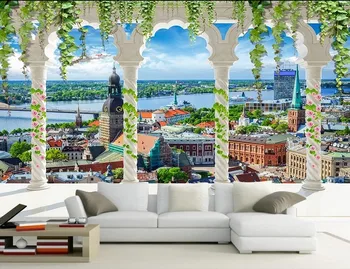 

Wallpaper Mural Waterproof Self-adhesive Wall Paper Living Room Bedroom Mural