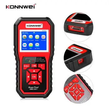 

KONNWEI KW850 Professional OBD2 Scanner Auto Code Reader Diagnostic Check Engine Light Scan Tool for OBD II Cars After 1996