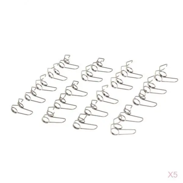 100Pcs / Set Trumpet Waterkey Spit Value Spring For Trumpet Repairing Accessories