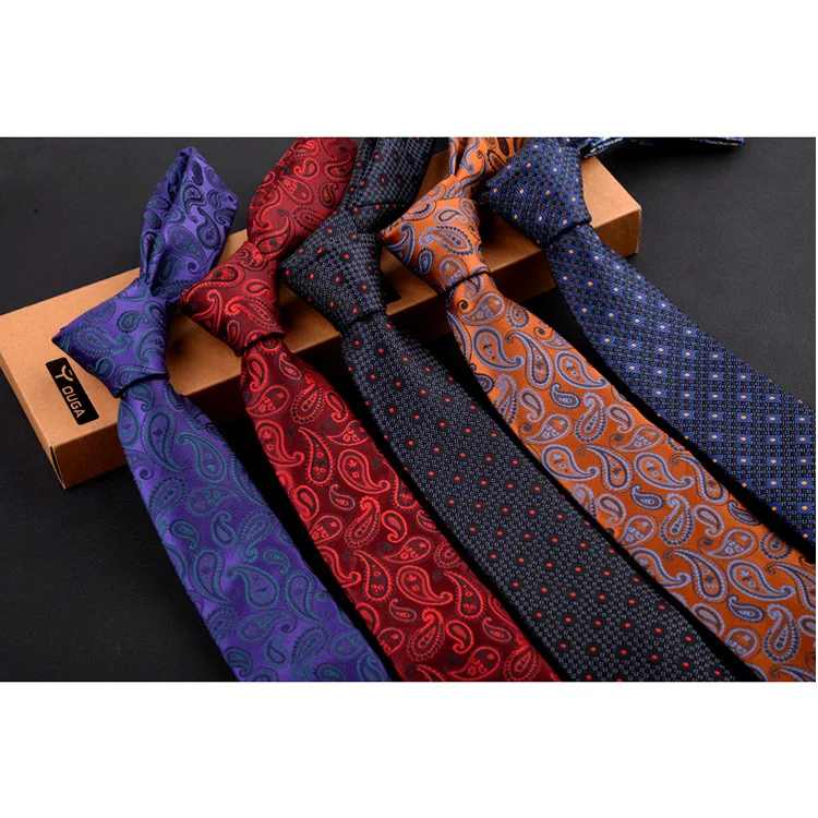 

Sitonjwly 7cm Polyester Ties for Men Tie Plaid Jacquard Gravata Formal Dress Black Necktie Neckwear Bow Tie Custom Logo