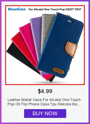 Кожаный чехол-кошелек для Alcatel One Touch Pop C9, флип-чехол для телефона из ТПУ, силиконовая задняя крышка для Alcatel OT 7047, чехол для бизнес-книги