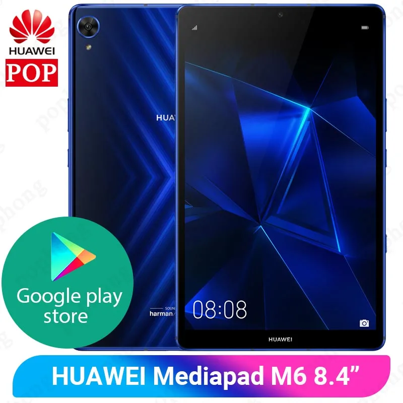 Планшет Huawei Mediapad M6 8 4 дюйма Kirin980 ядер Android 9 0 6100 мАч|Планшеты| |