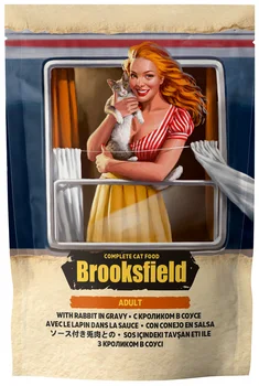 

BROOKSFIELD BROOKSFIELD CAT ADULT for adult cats with rabbit sauce 85g