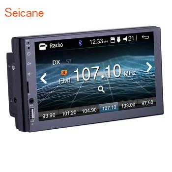 

Seicane Universal 2DIN 7 inch Touchscreen Car Video MP5 Player Auto Stereo Radio Bluetooth support Steering Wheel Control Camera