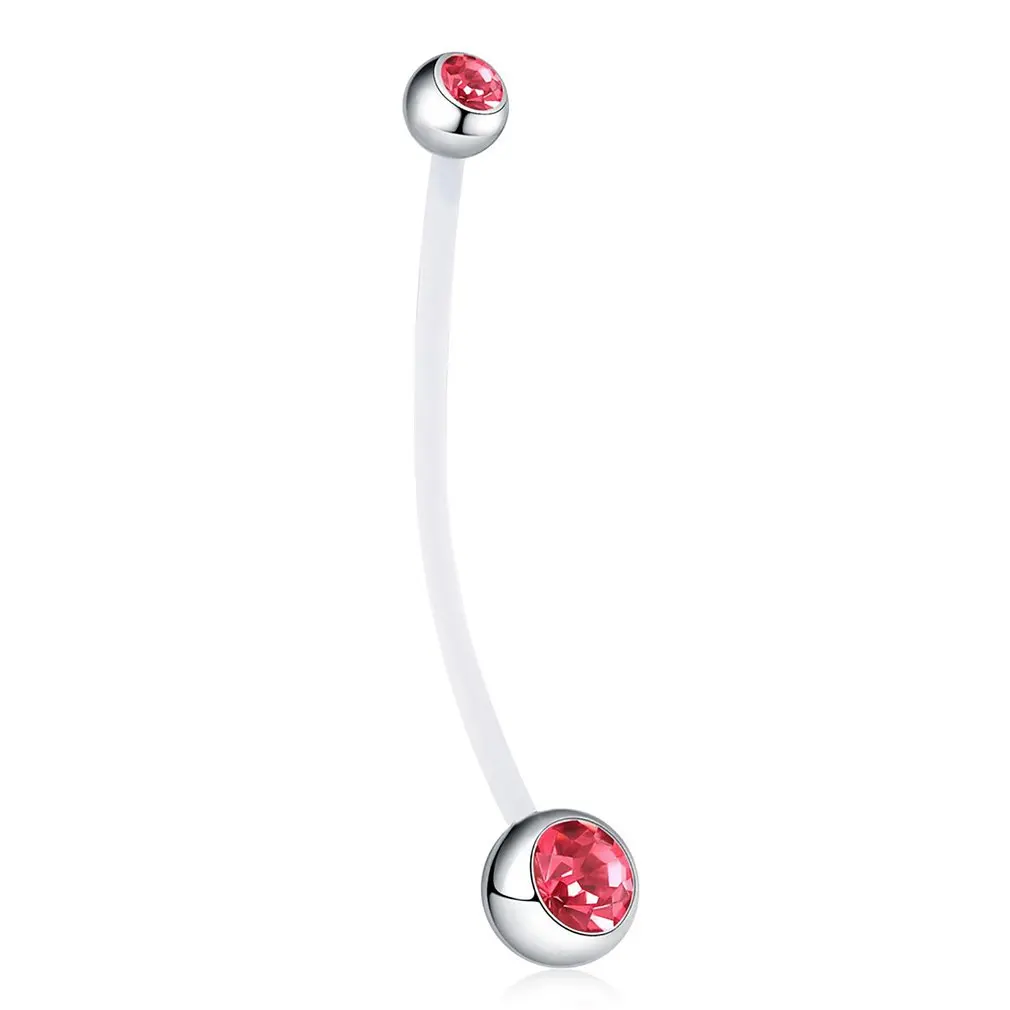Anti Allergy Navel Surgical Belly Button Rings Piercing Ring For Pregnancy Bioplast Retainer | Украшения и аксессуары