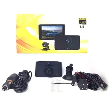 

Streaming Media Rearview Mirror Recorder 4.0 Inch Night Double Lens Reversing Image Professional High Quality