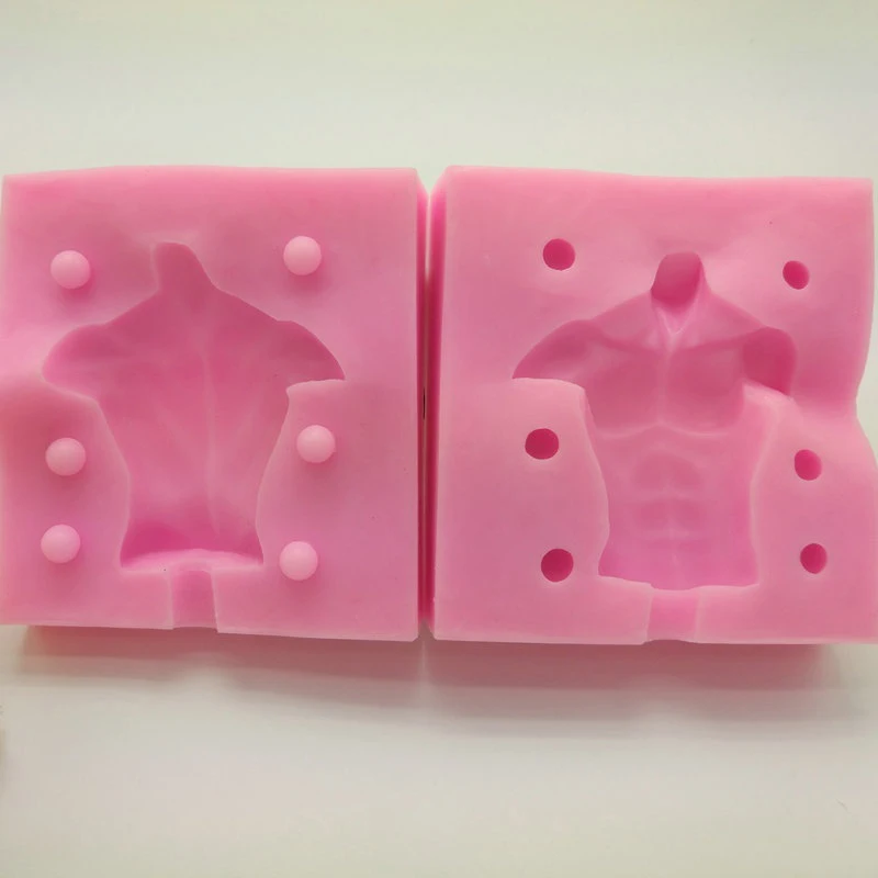 Форма для куклы неправильный силикагель помадка человек шоколад 4 модели 1 шт. человеческое тело Diy палочка силиконовая форма для торта тела мужчин и женщин