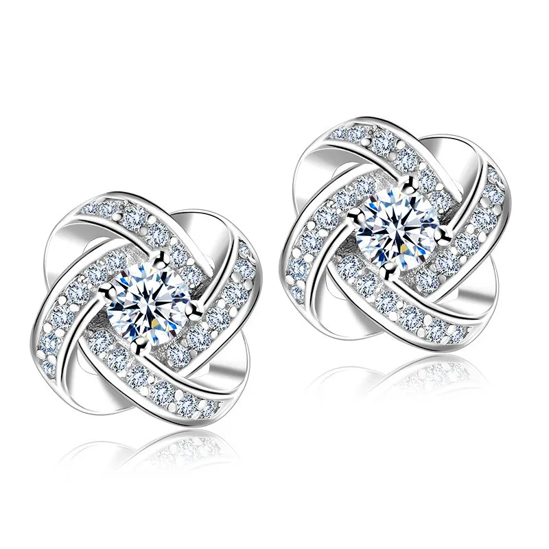 Женские серьги-гвоздики в виде цветка, новинка, винтажный античный серебряный, покрытый, гравированный, массивные серьги-гвоздики, ювелирное изделие в стиле панк