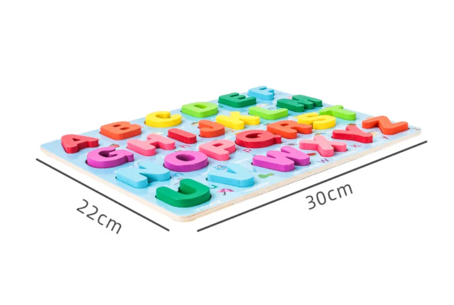 Děti 3D dřevěný puzzle hraček pestrý cifra dopis geometrie vzhled poznání chopit nasednout časně učení vzdělávací montessori hračka