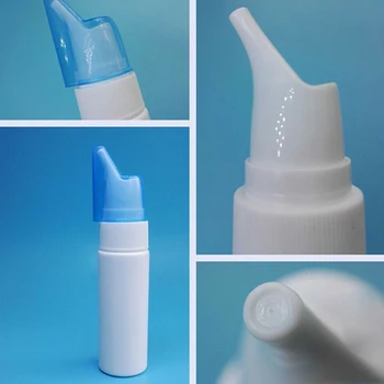 

70ml Easy Clean HDPE Plastic Non Toxic Durable Nasal Spray Bottle With Cap Hand Pump Empty Container Anti Allergic Adult Child