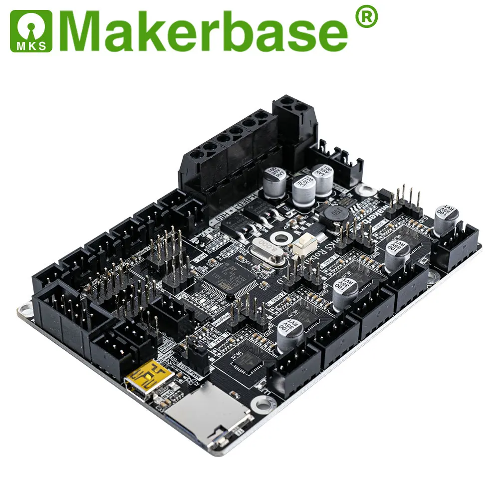 Makerbase MKS Robin E3 E3D 32 битная плата управления 3D принтер части с tmc2209 Uart драйвер режима