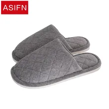 ASIFN/мужские домашние тапочки; женские бархатные домашние мужские тапочки; зимние женские теплые Нескользящие тапочки; Chinelo Masculino