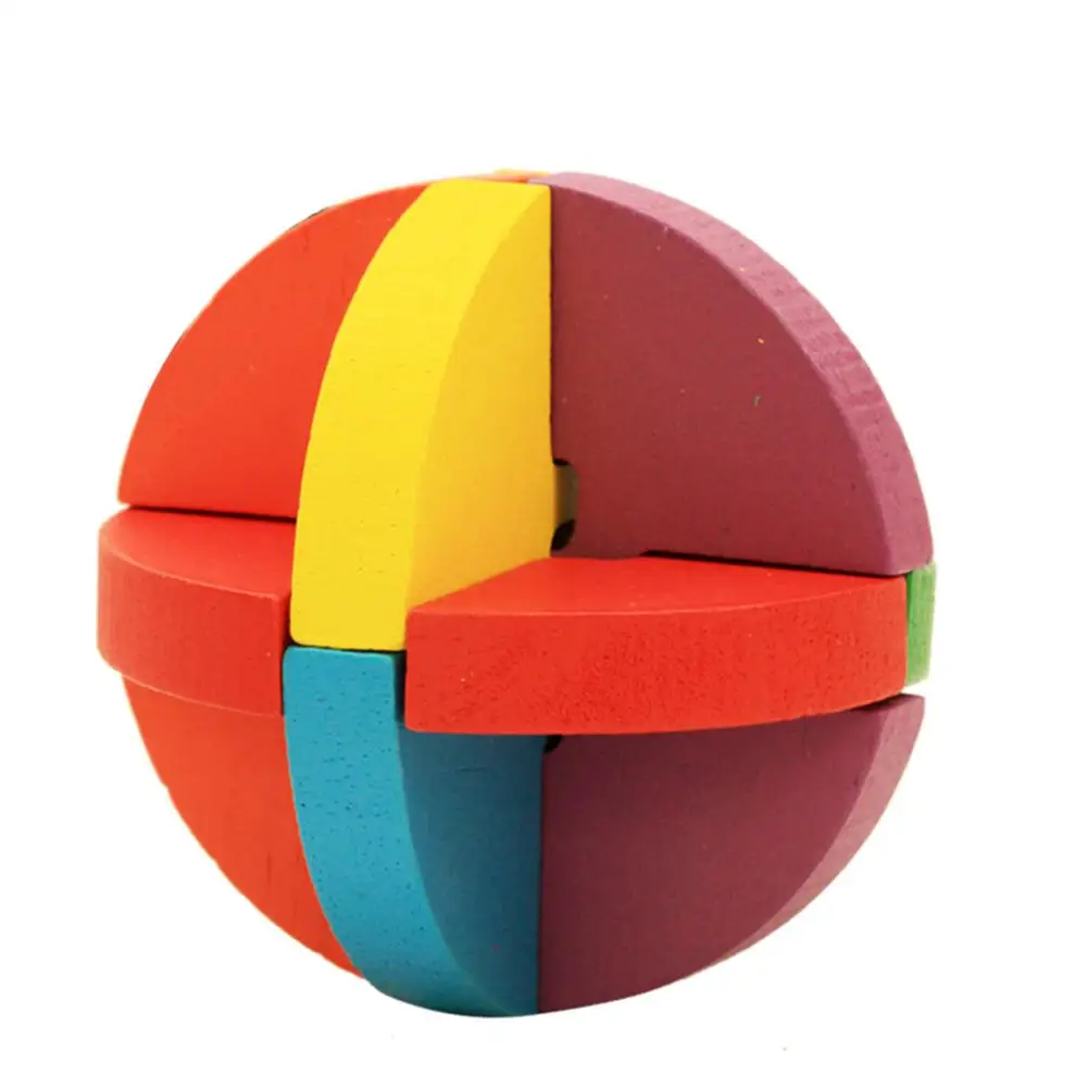 

Kong Ming Lock 3D Wooden Puzzle Game Toy for Adults Kids