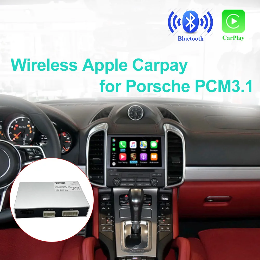 

Iying Wireless Carplay for Porsche PCM3.1 Cayenne/Macan/Boxster/Cayman/Panamera/911/718 2010-2016 Android Auto/Mirroring Player
