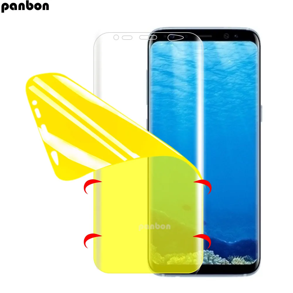 Мягкая термополиуретановая нано-Гидрогелевая пленка для Samsung galaxy Note 9 8 7 FE note edge