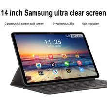 

New US Captain 10 core 14 inch two in one tablet computer has 512g, Samsung high-definition screen and 5gwifi 4G Internet access