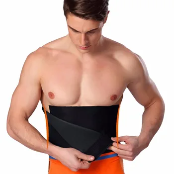 

U-Kiss Slim Belt Slimming Wraps Health Care Women Men Waist Weight Loss Trimmer Fat Burning Adjustable Slimming Belt Healthcare