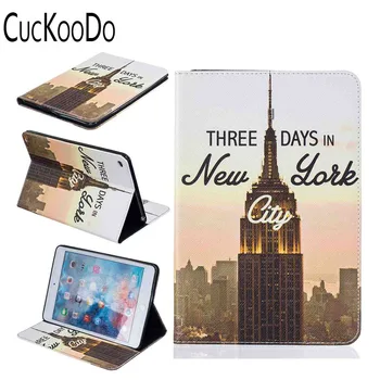 

CucKooDo [Anti-Scratch] Folio PU Leather Case with [Card Slots] Smart Stand Full Body Protective Case for Apple iPad Mini 4