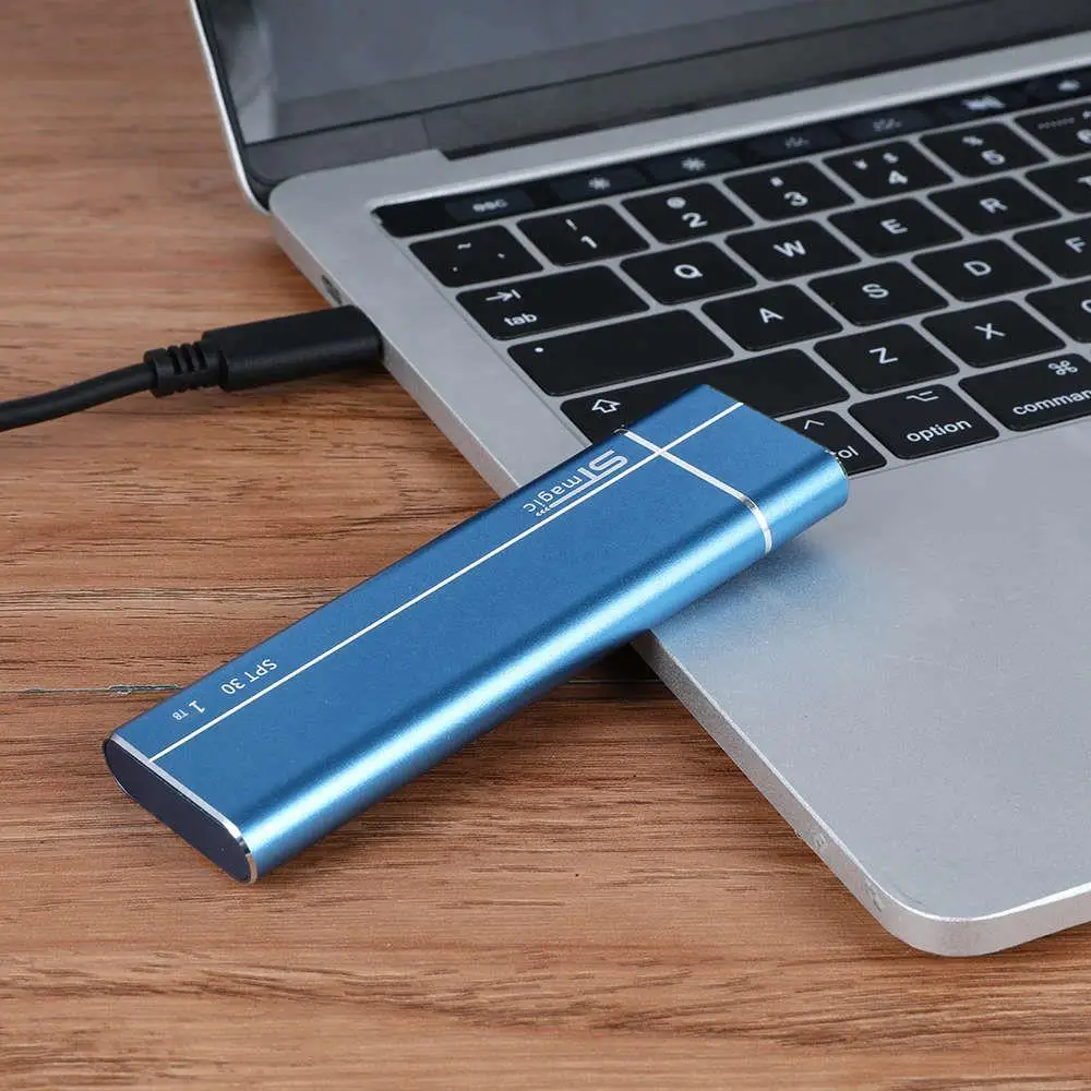  STmagic SPT30 256GB 512GB 1TB Mini Tragbare M.2 SSD USB3.1 Typ-C Externe Solid State Drive lesen Ge