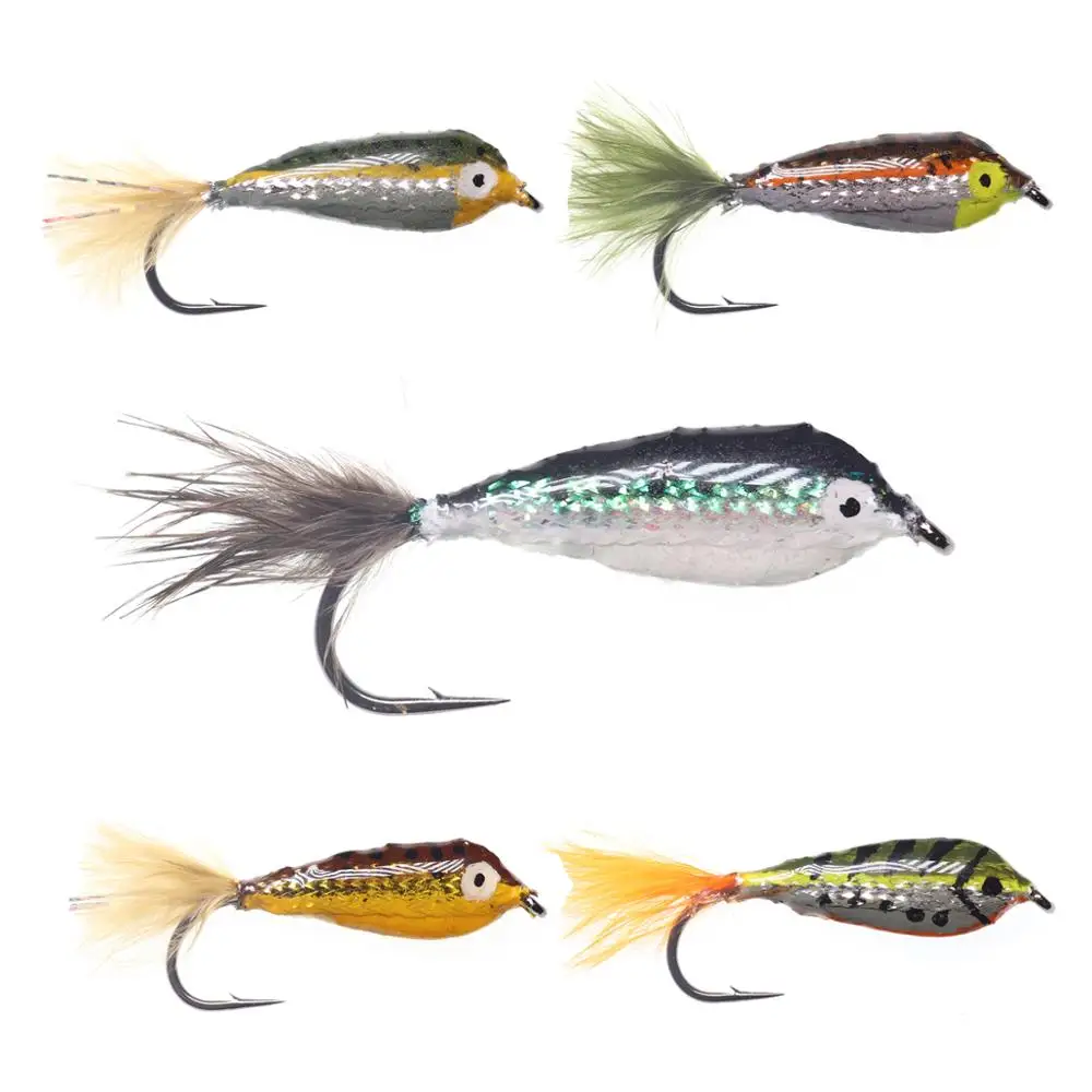 B 16 Quill Buzzers choice of sizes 4 colours Trout Flies