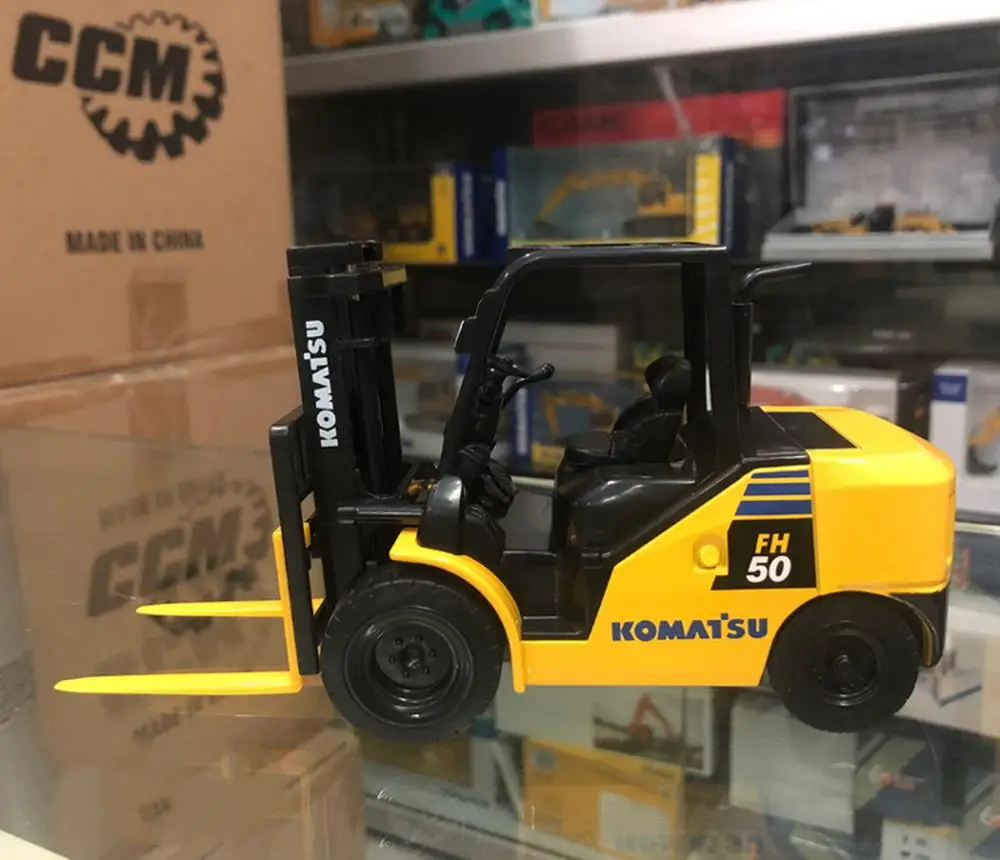 1/24 масштаб вилочный погрузчик KOMATSU FH50-2 литой игрушечный | Игрушки и хобби