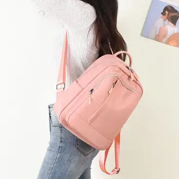 

Hot Sale Schoolbag Classic Delicate Delicate Design Teenage Girls Casual Backpack Oxford School Shoulder Bag Waterproof Knapsack