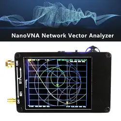 NanoVNA 50 кГц-900 МГц векторный сетевой анализатор цифровой сенсорный экран коротковолновый MF HF VHF UHF антенный анализатор стоящая волна