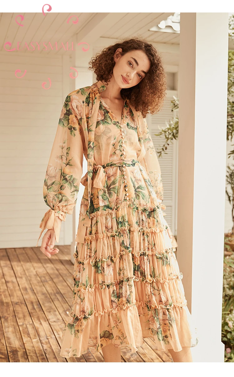 EASYSMALL voor liefde lemon Vrouwen Lente jurk Mode Sexy high-end Vestidos feestavond toevallige Hoge Taille Lange mouw jurken EASYSMALL voor liefde lemon Vrouwen Lente jurk Mode Sexy high-end Vestidos feestavond toevallige Hoge Taille Lange mouw jurken