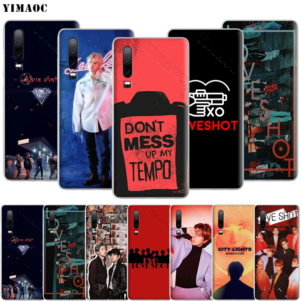 Чехол для телефона YIMAOC EXO Love Shot BAEK HYUN Huawei Mate 30 20 10 Pro Lite Y6 Y7 Y9 Nova 2 3 3i 4 5i 2018 2019 |