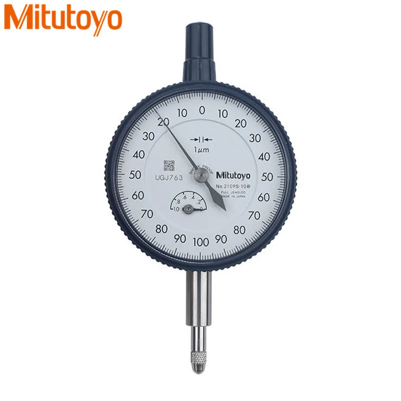 Оригинальный индикатор циферблата Mitutoyo 2109SB 10/2113/2119 микрометр измерительный 0 1/0 2/0
