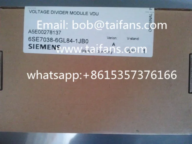 Новая плата VDU A5E00278137 преобразователь частоты Оборудование 6SE7038-6GL84-1JB0