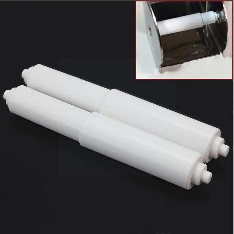 Stretch Toilet Roll Paper Shaft Flexible Plastic Insert Bathroom Accessories Holder 1pcs