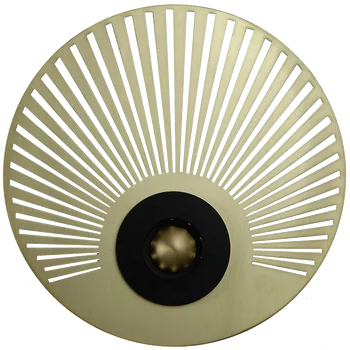 

Modern led wall Lamps round plate leaf wall Lamp Living Room Bedroom hotel reataurant bedside LED Sconce Aisle Lighting art deco