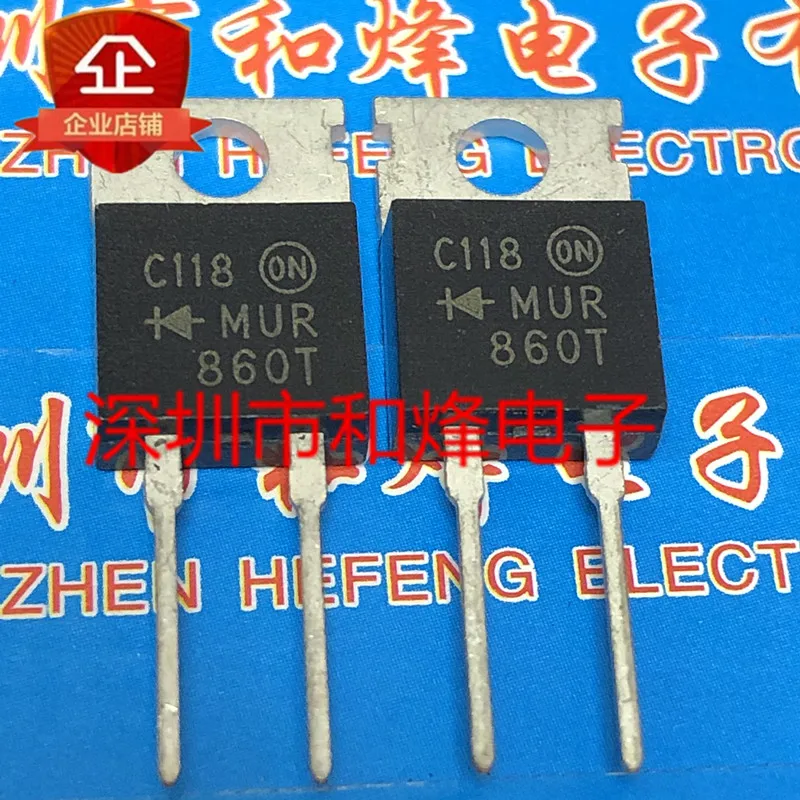 

Оригинальные 10 шт./MUR860T TO-220-2 600 в 8A