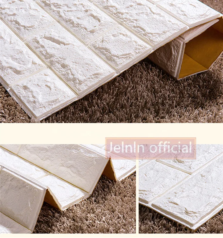 3d поролоновые розовые кирпичные настенные наклейки для гостиной спальни детского сада водонепроницаемые влагостойкие самоклеящиеся мягкие обои