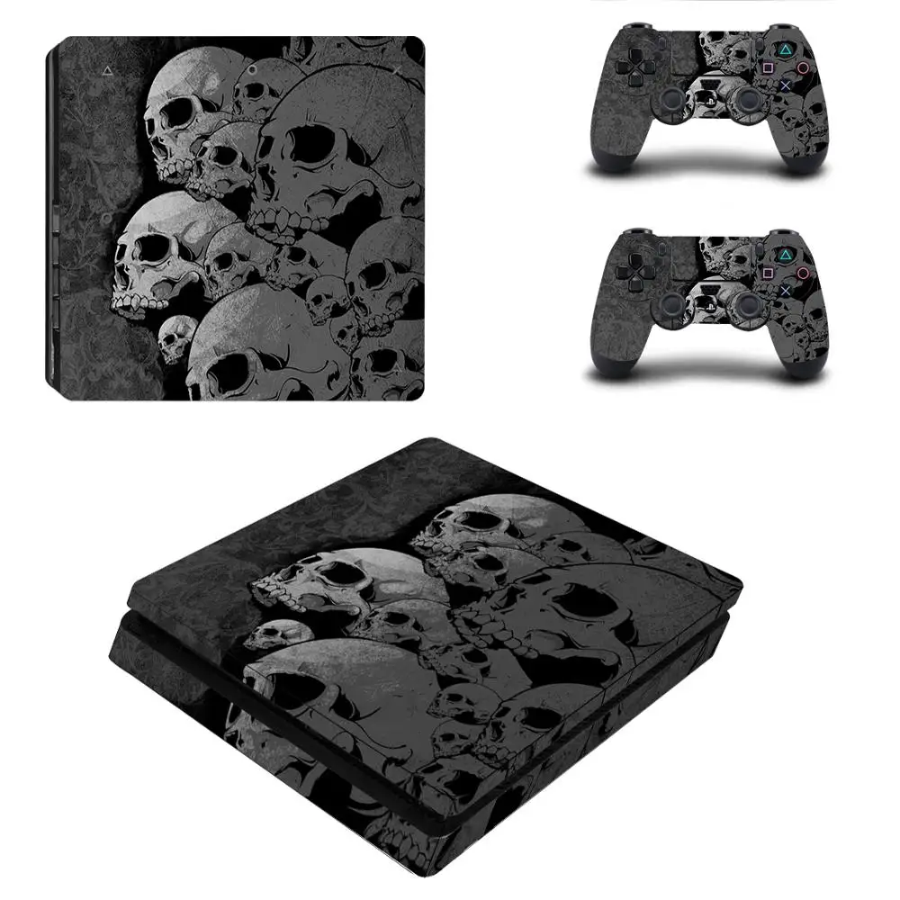 Граффити PS4 тонкий стикер s Play станция 4 кожа Наклейка Обложка для playstation 4 PS4 тонкий Consol& контроллер Скины Виниловые