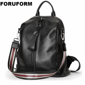 

New Chic Backpack Lightweight Spacious Casual Daypacks Soft Genuine Leather Cute Bag For Women Female Girls Ladies ZH-239
