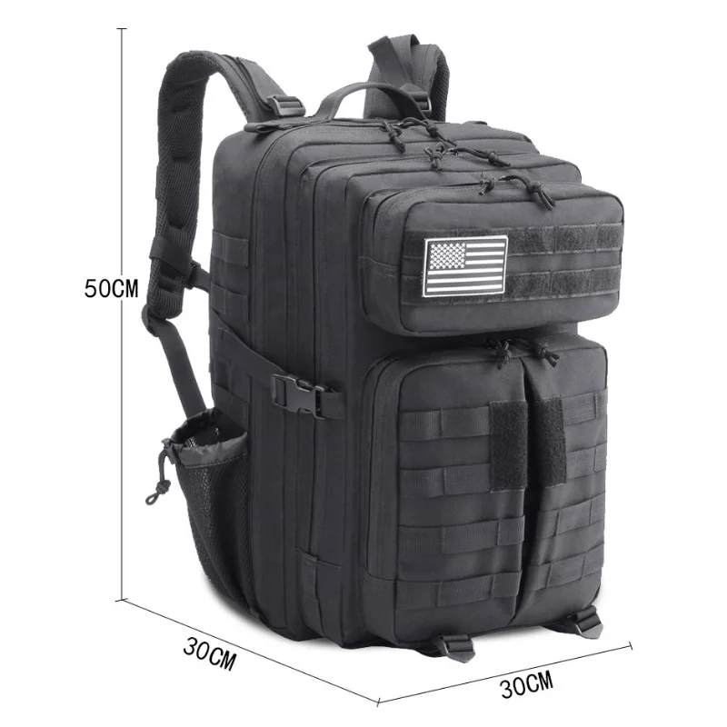 45L рюкзак походный кемпинг охотничий рюкзак наружный Edc водонепроницаемая сумка для путешествий, рюкзак
