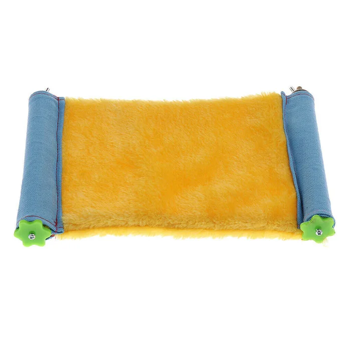 Hot Small Animals Hammock Warm Plush Hamster Pets Hanging Bed Cage Toys XJS789