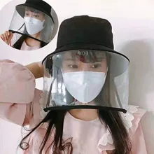 Ветрозащитная защита от брызг для взрослых, защита от капель, бейсбольная кепка, унисекс, Солнцезащитная шляпа, съемная ветрозащитная Кепка...(China)