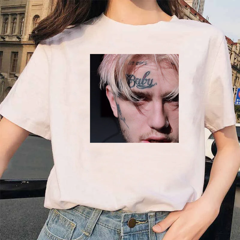 Lil Peep Music Man Halloween Summer Rapper Casual Fun Spoof Character Hip Hop Hanukkah Vintage Harajuku Funny Cool Women T-shirt Lil Peep Music Man Halloween Summer Rapper Casual Fun Spoof Character Hip Hop Hanukkah Vintage Harajuku Funny Cool Women T-shirt